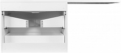 Style Line Мебель для ванной Даллас 140 R Люкс Plus 2 ящика подвесная белая – фотография-10
